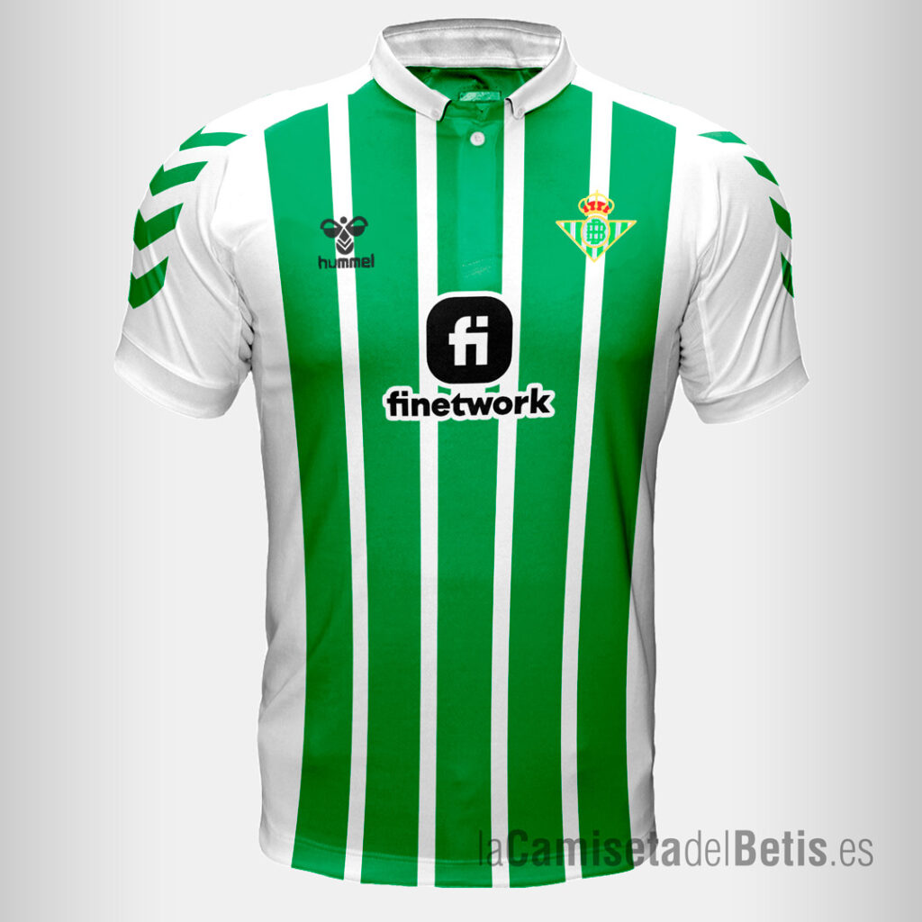 Simulación de la nueva camiseta del Betis creada por lacamisetadelbetis.es
